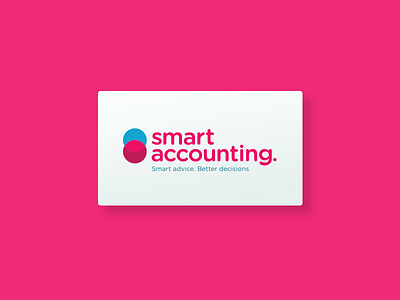 Smart Accounting business card logo design
