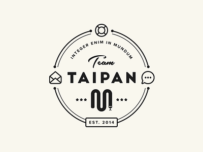 Team Taipan emblem icons logo taipan zendesk
