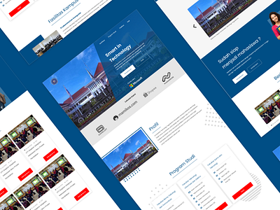 Universitas Teknologi Yogyakarta - Landing Page