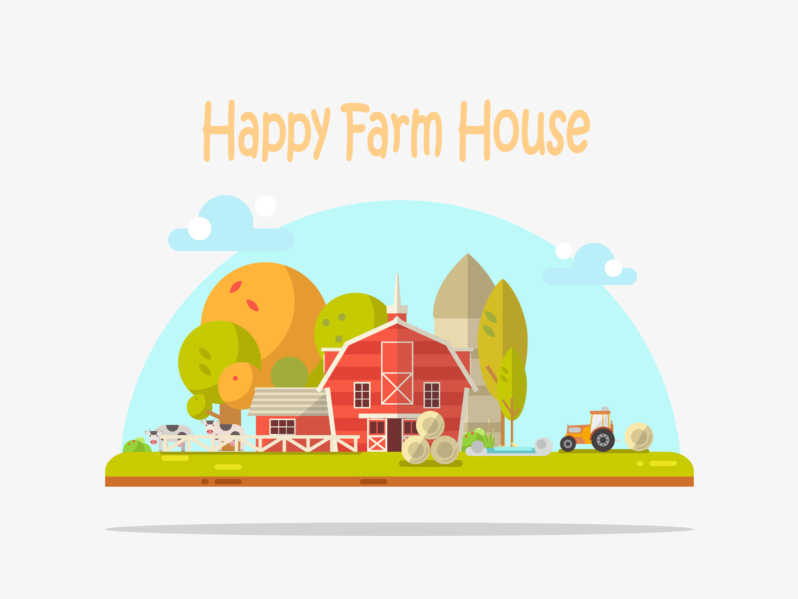 happy farm house