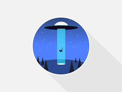 Abducted Cat abducted cat design graphicdesign icon illustration space spaceship