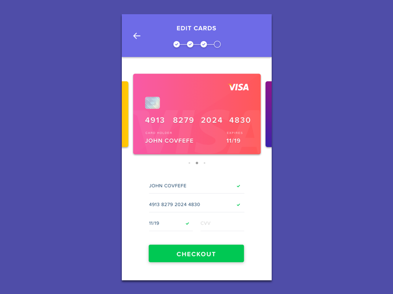 Daily UI Challenge #002 by Juliana Martinhago on Dribbble