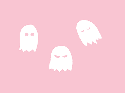Boo! cartoon comic cute design drawing funny ghosts halloween illustration spooky