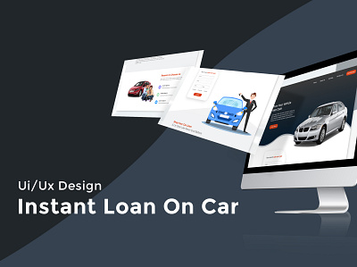 Car Website Mockup branding design illustration ui ux web website