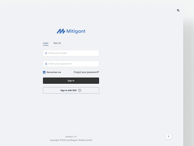 Simplified The Sign In Page login registration sign in sign up
