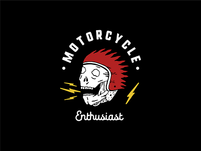 Motorcycle Enthusiast branding design illustration illustrator lettering logo shirtdesign tshirtdesign typography visual design