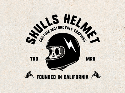 Skulls Helmet branding design graphic design helmet helmet design illustration illustrator logo motorcycle shirtdesign skull skull design typography vector