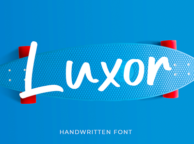 Luxor Font branding design font font design handlettering typography ui vector