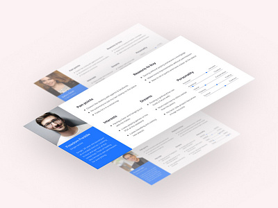 Personas for tech startup isometric persona personas ux