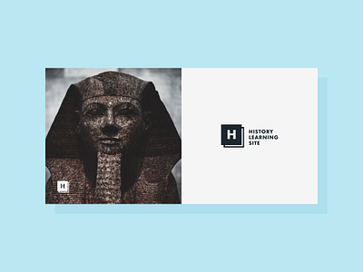 HLS - high traffic site brand overhaul branding history learning logo minimal simple studying timeless