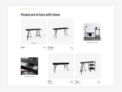 Ecommerce Website - Furniture for you WorkStation design ui ux web