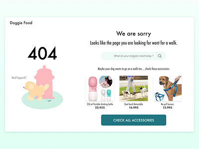 Daily UI | 404 error page