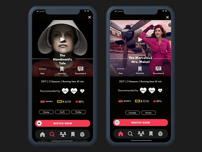 Daily UI | TV app daily 100 challenge dailyui design streaming streaming app tvapp ui uichallenge