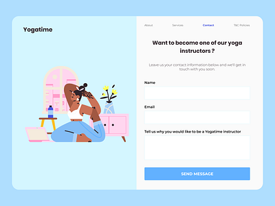 Daily UI | Contact form