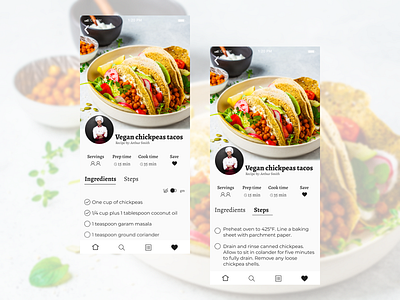 Daily UI | Recipe