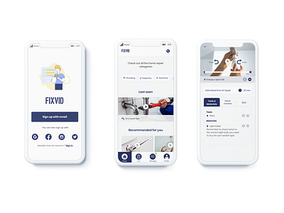 FIXVID: e-learning app for home repairs