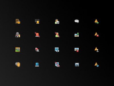 16x16 Icons icon pixel small system