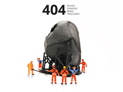 404 page 404 background diamond flat material men miniature photo store ui ux web
