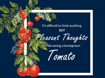 The Tomato quote rebound saying tomato verse vinnys