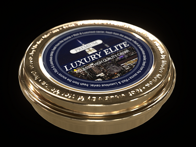 Luxury Elite Caviar Tin