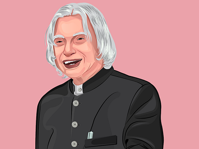 A. P. J. Abdul Kalam Vector illustration