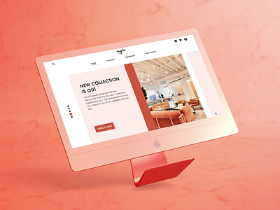 Soffa Online Store Website Design (HomePage)