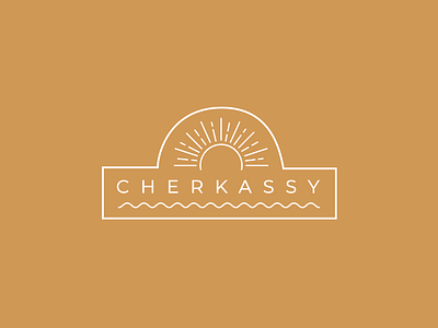 Cherkassy Town Sticker for Dribbble Weekly Warm-Up