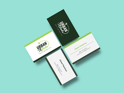 Urban Roots - Business Card Mockup
