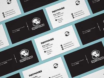 InkyWaves - Business Card Design