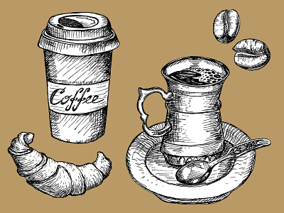 Coffee Break Illustration