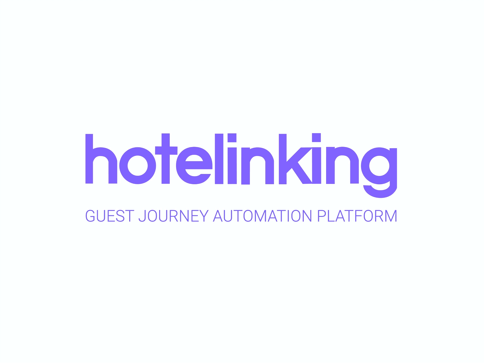 This is Hotelinking! animation brand branding hotel logo design technology