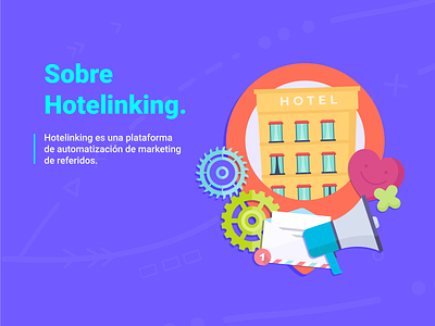What's Hotelinking? hotel hotel app hotelinking hotelmarketing illustration marketing