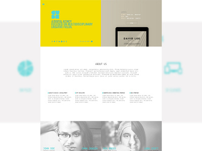 Cube - Free .Psd Template