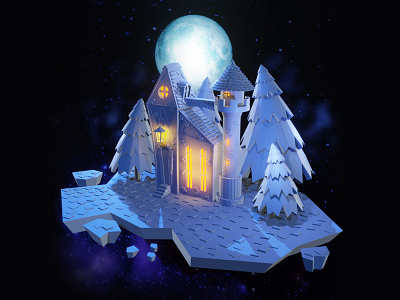 3D Castle 3d 3dmodeling art blender castle