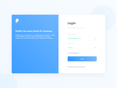 PayPal Redesign adobe adobe illustrator adobe photoshop app ui design fresh design trendy design ui user experience ux uxdesign web app web app design web application design