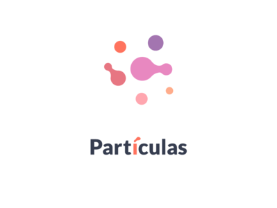 Partículas Logo Design