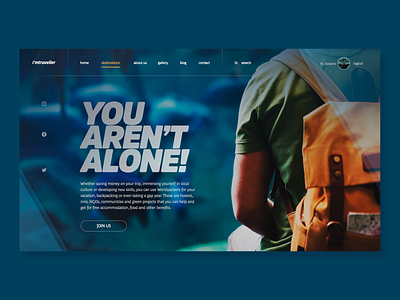 ImTraveller - UI concept