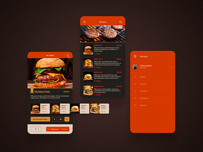 MyMeal - UI concept