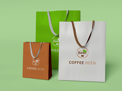 Bag Design (Coffee Been) bag design branding graphic design