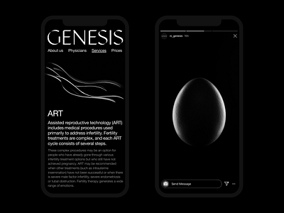 Genesis Mobile Website