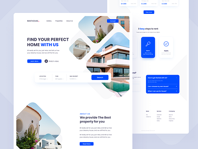 RentHouse Landing Page