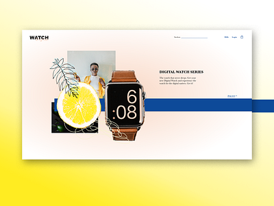 Web Application | Ecommerce | Digital Watches