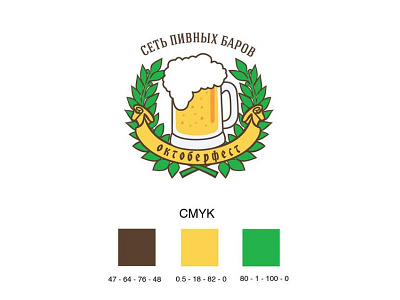 Logotype for bar branding logo