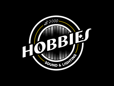 Hobbies design logo