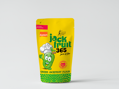 Eastern JackFruit 365 brand design brand development brand identity brand logo branding design illustration logo package design packaging typography