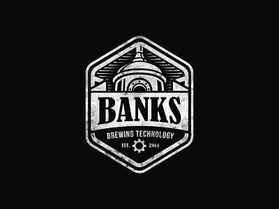 Banks Brewing Technology Logo branding design logo typography