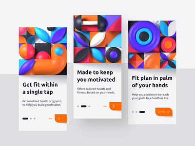 GetFit Onboarding Mobile App