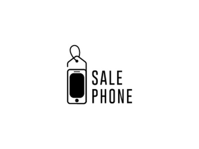 Sale Phone logo creative logo minimalist logo phone logo sale logo sale phone logo