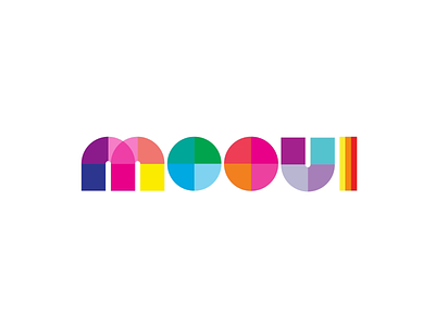 mooui - logo animation animation animation 2d branding design motion graphics typography ui vector