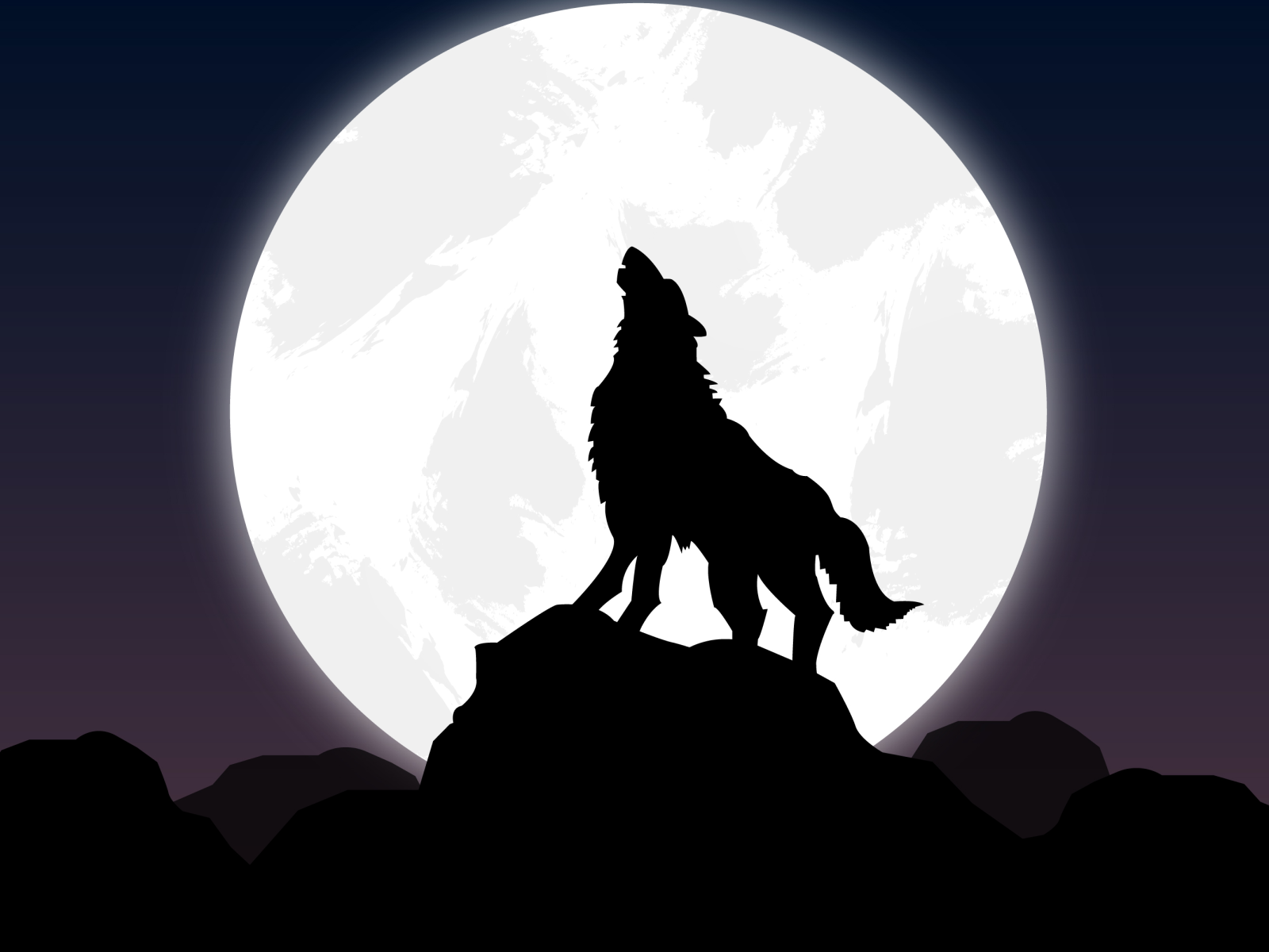 Lone Wolf by Hassan Karimi on Dribbble